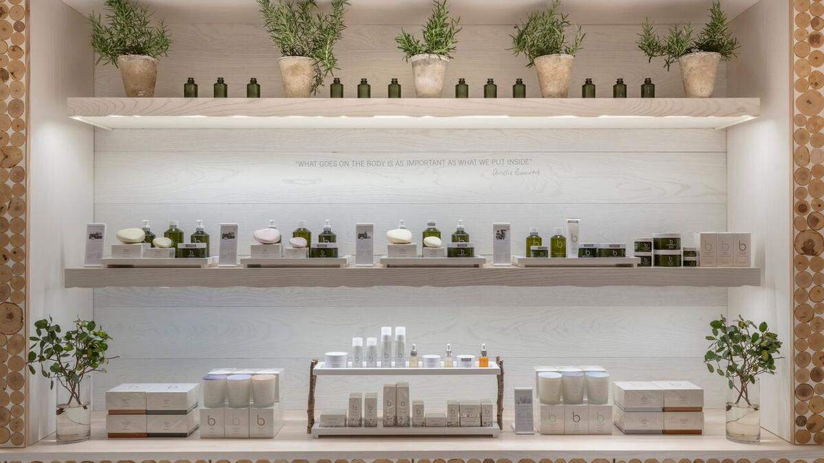 The peaceful environ's of 1 Hotel's Bamford Haybarn Spa.