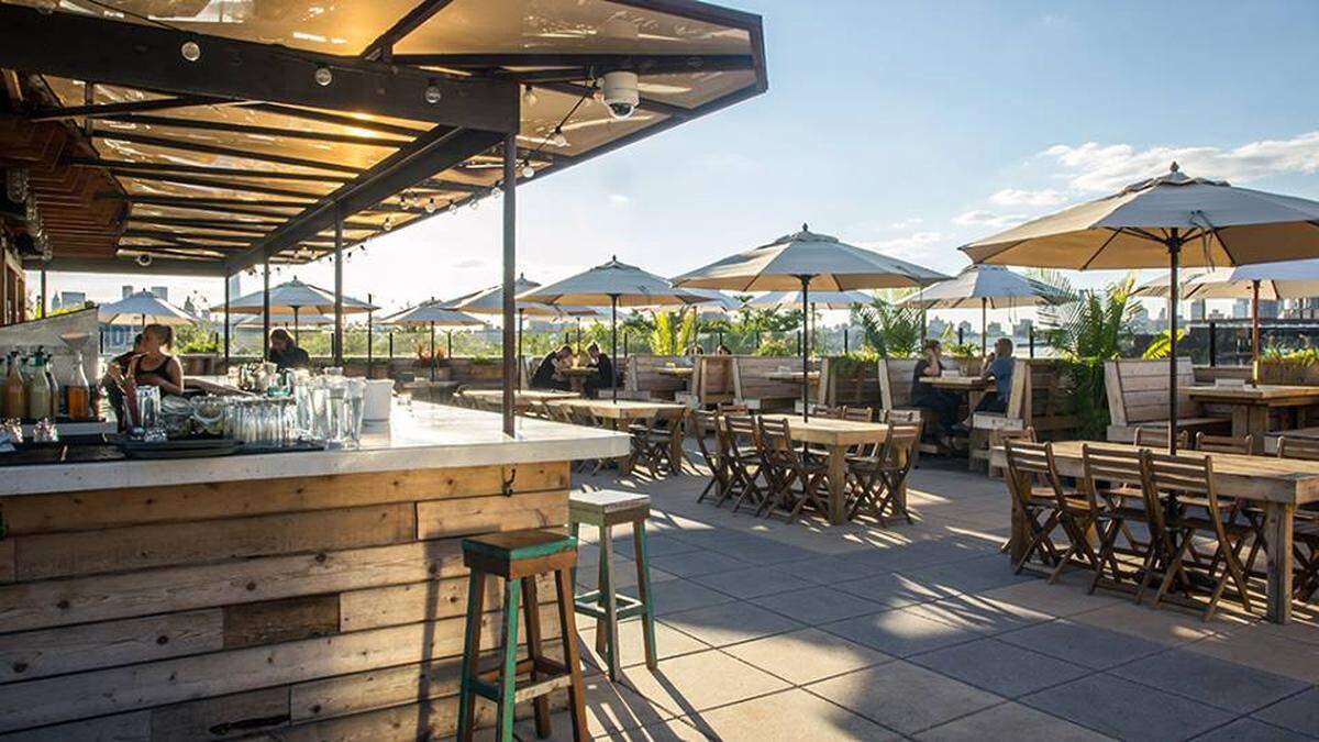 Rooftop delights at Greenpoint's Northern Territory.
