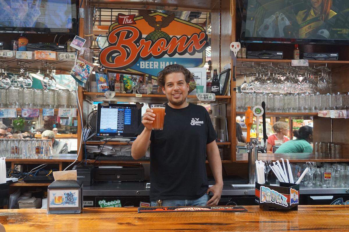 Paul Ramirez founded The Bronx Beer Hall inside the historic