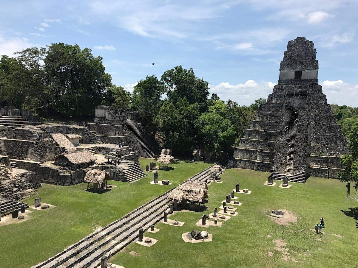 Tikal ruins.