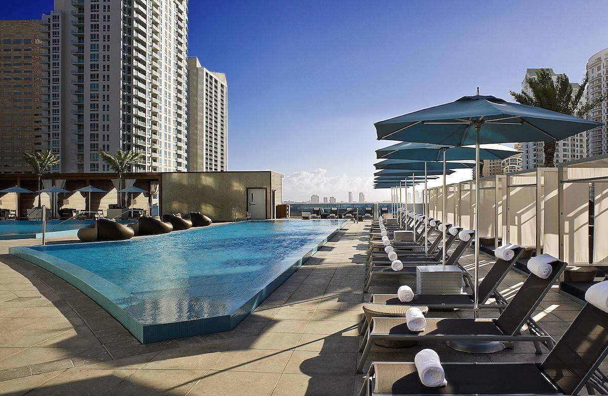 The 16th floor pool is calling your name at the Epic downtown.