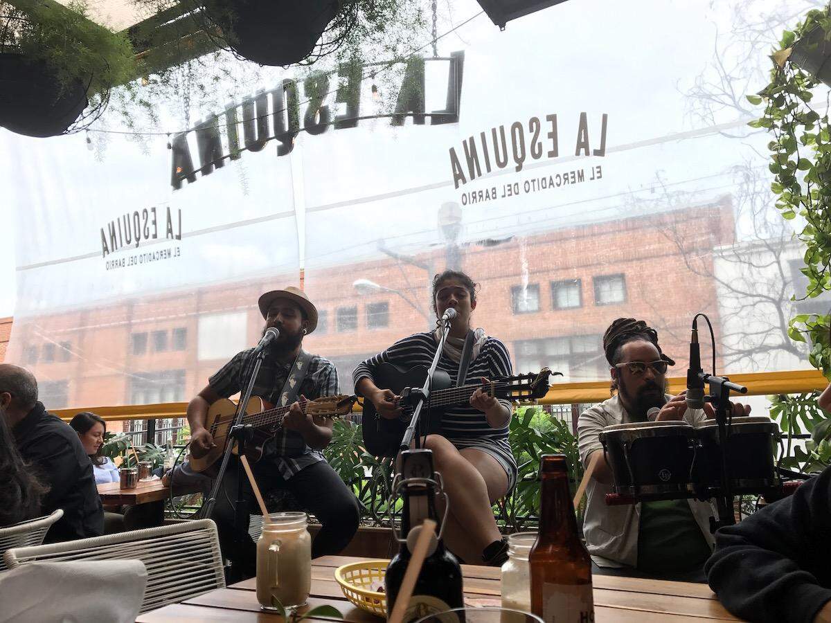 Live music at La Esquina.