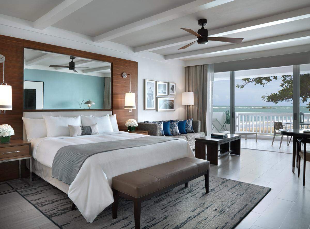 The newly revamped rooms at El San Juan