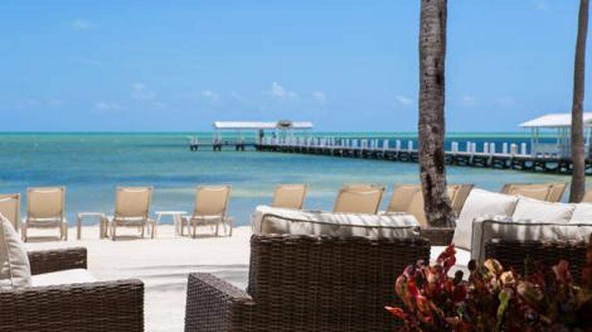 Cheeca Lounge will reopen in early 2018 due to damage from Hurricane Irma.