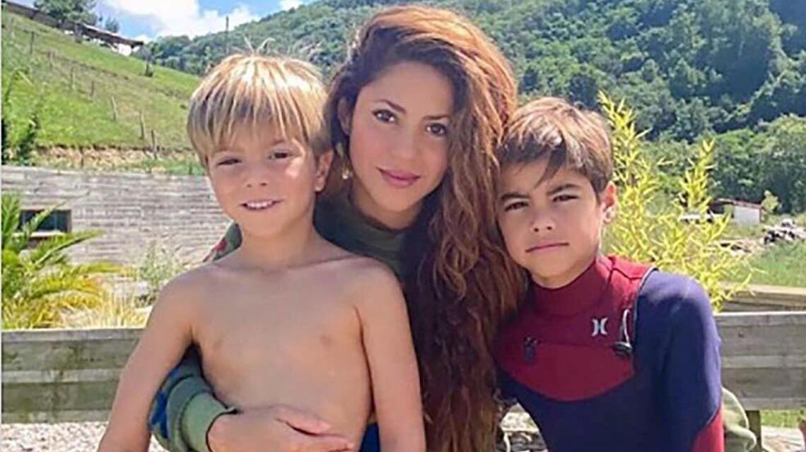 Shakira rarely posted photos of her sons, now they are the new stars of her social media
