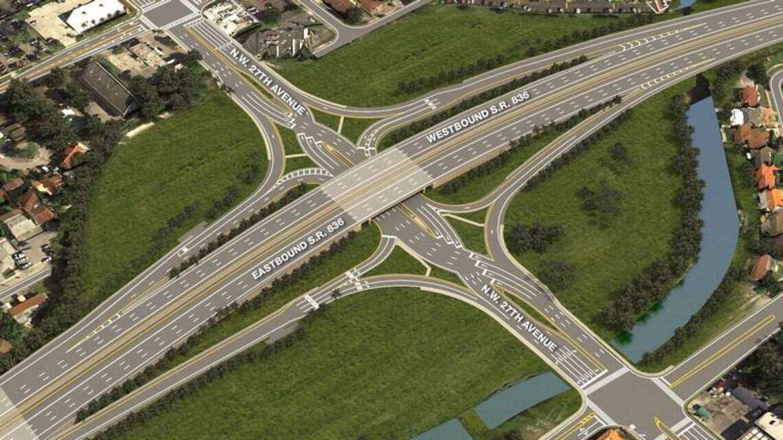 Miami-Dade Expressway Authority changes traffic patterns under Dolphin ...