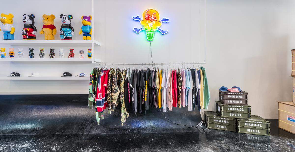 Take a look at the inside of this fancy store.