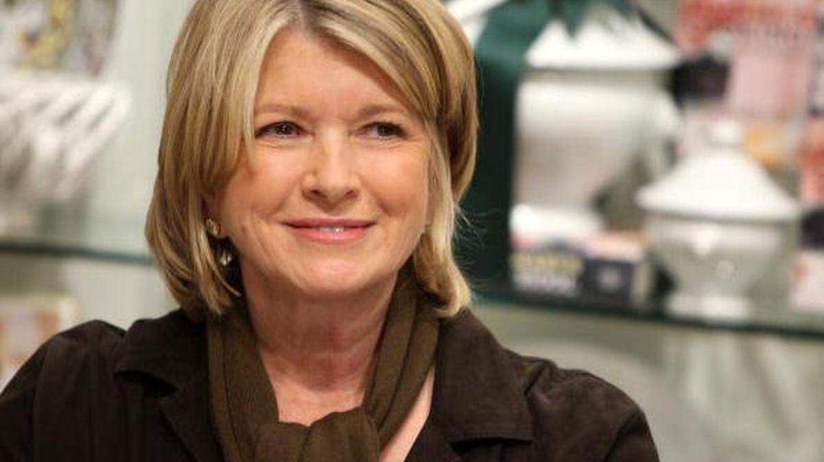 Mogul/media personality Martha Stewart
