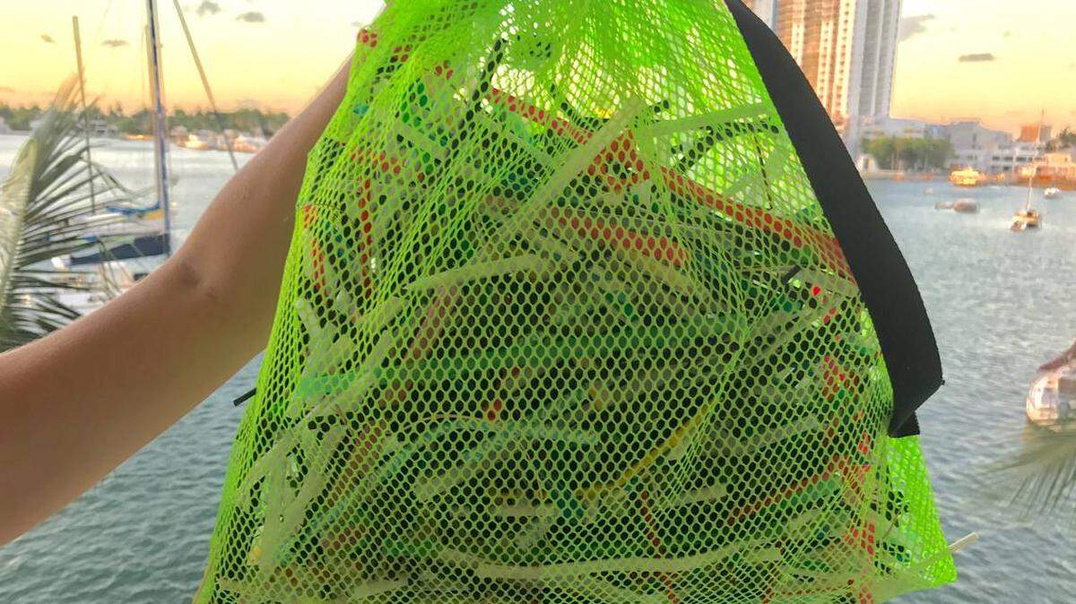 Last July, bartenders picked up 437 straws along a two-block stretch of Miami Beach. The city banned plastic straws in sidewalk cafes and other public spaces, but the Legislature overrode the city.