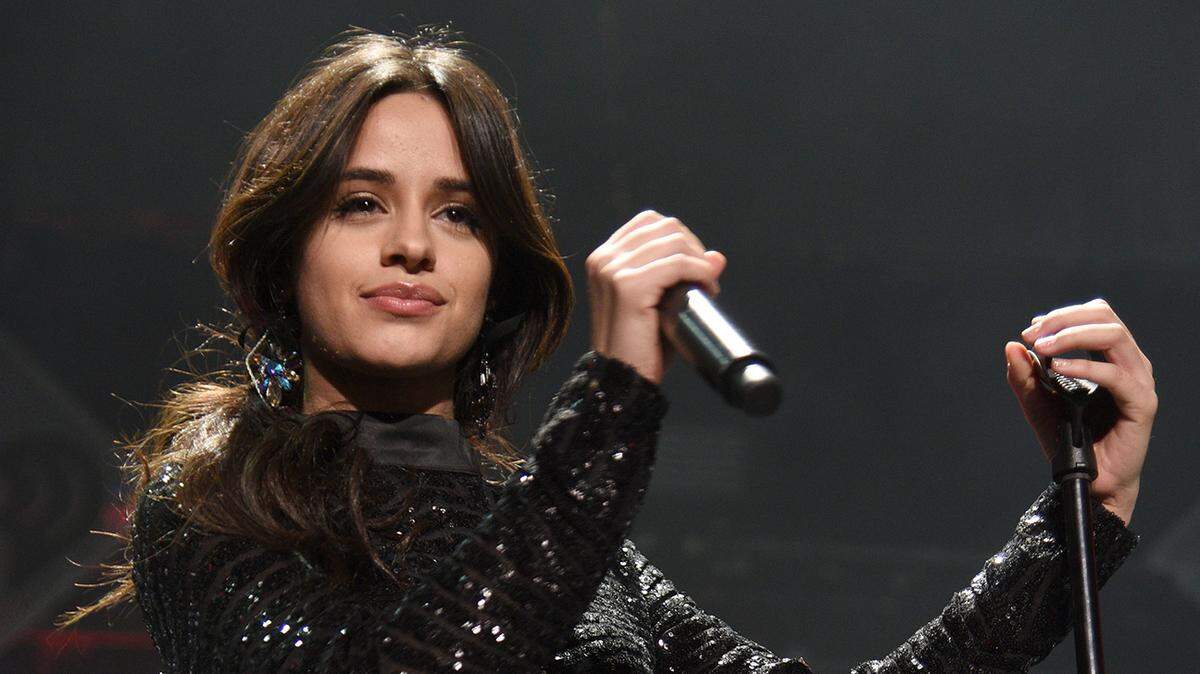 ATLANTA, GA - DECEMBER 16:  Camila Cabello of Fifth Harmony performs during a special set with MGK during Power 96.1's Jingle Ball 2016 at Philips Arena on December 16, 2016 in Atlanta, Georgia.  (Photo by C Flanigan/WireImage)