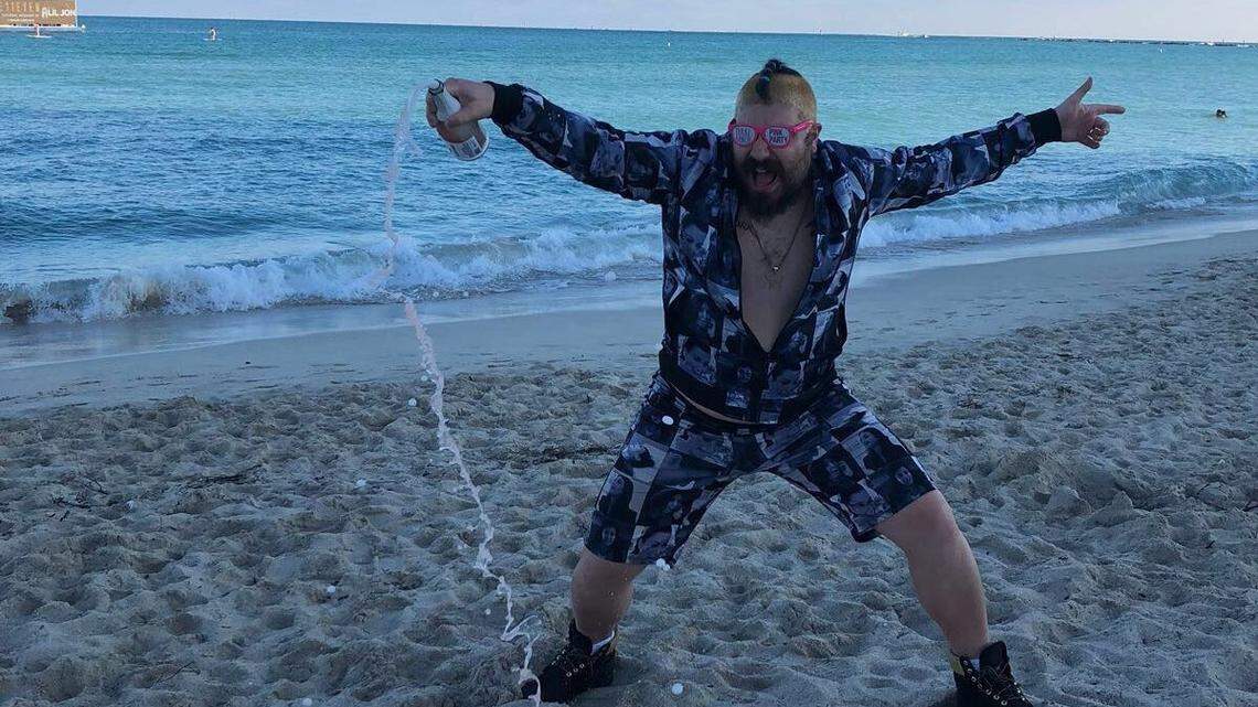 The Fat Jew makes merry and mazel at Nikki Beach