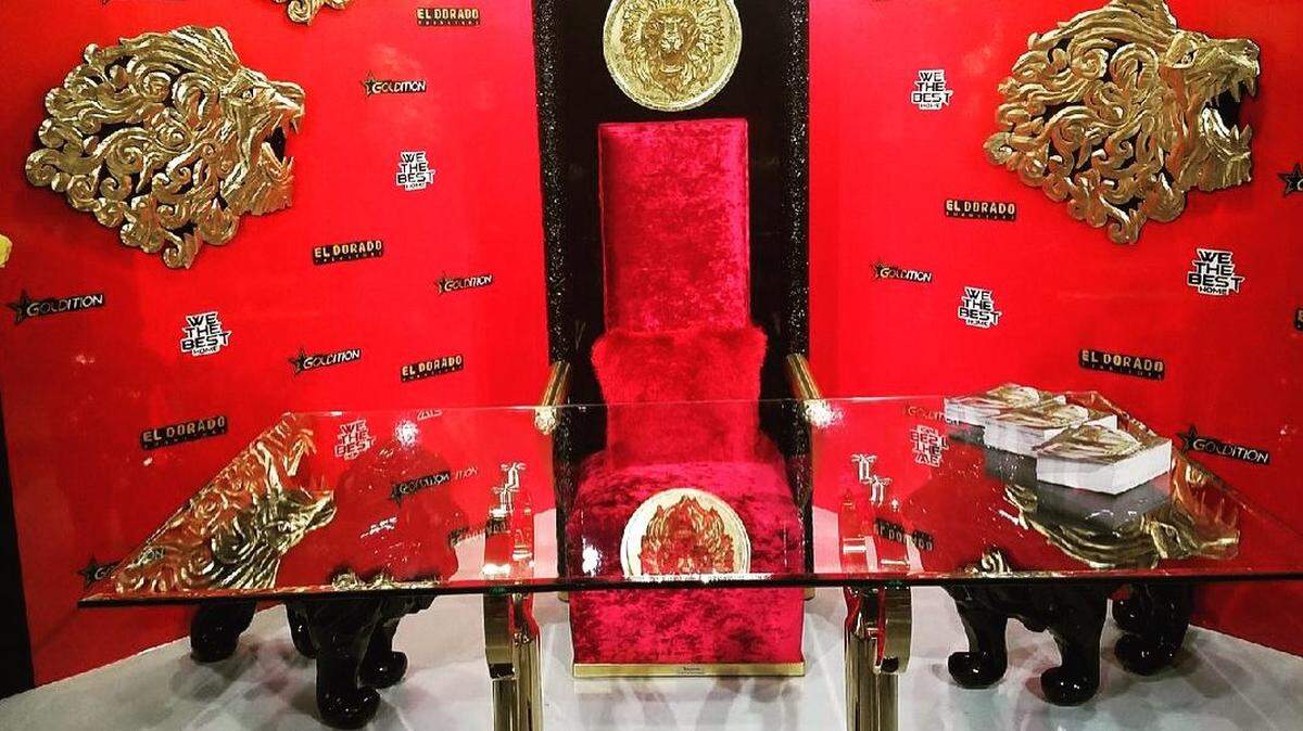 This is where I count my money.