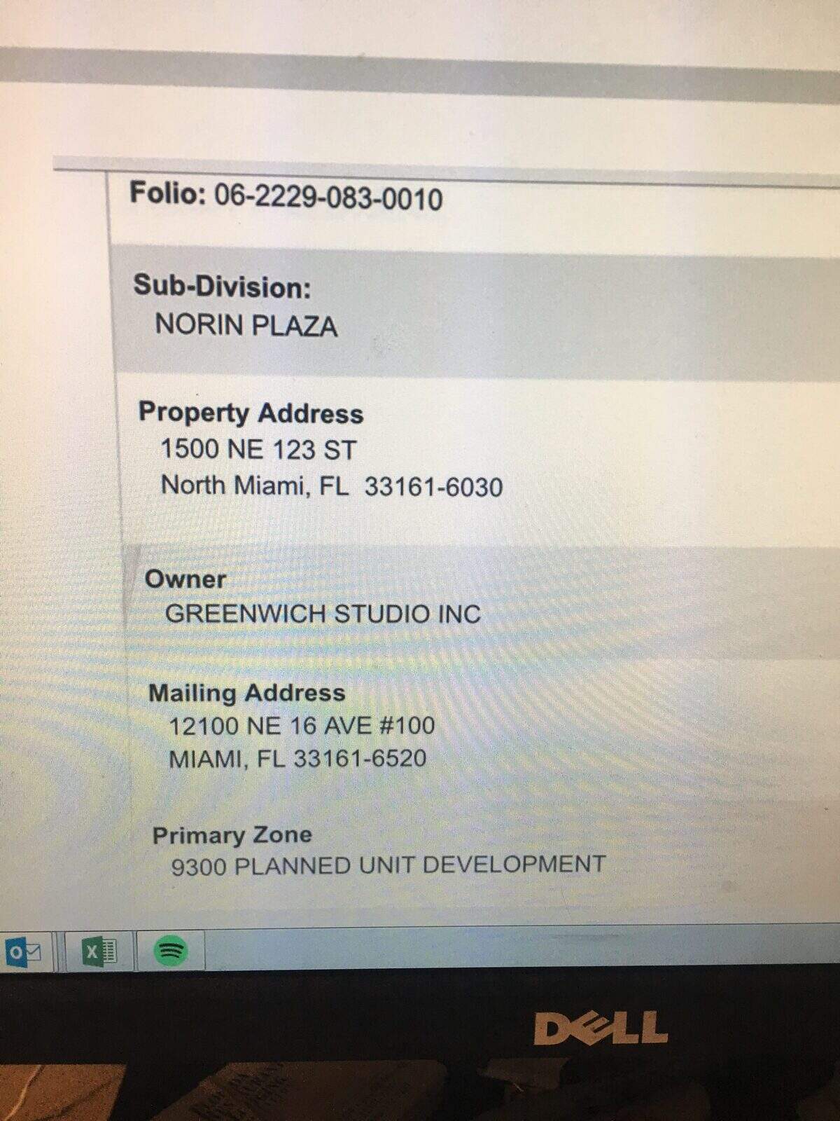 Looks like North Miami's Greenwich Studios is being sold