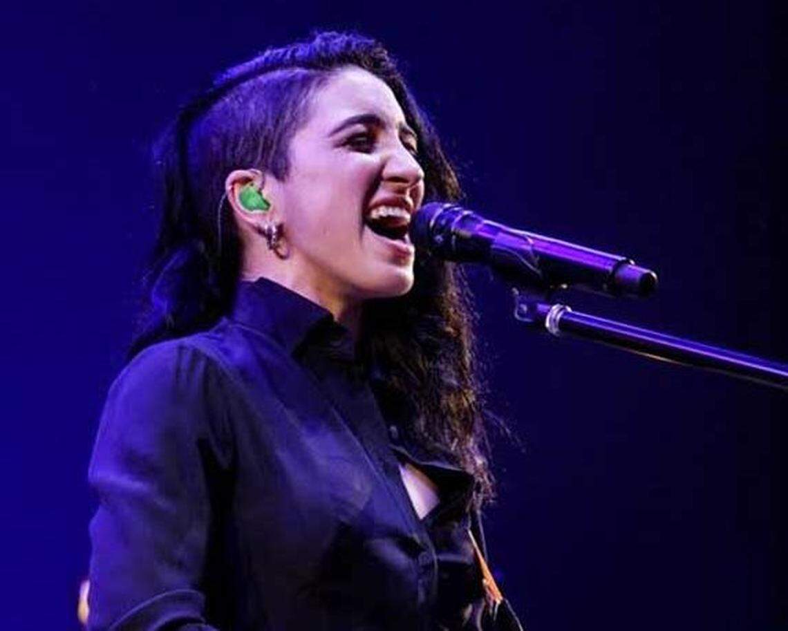 Emily Estefan at her debut at Festival Miami.