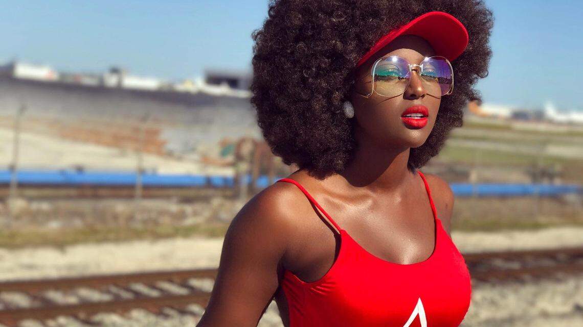 Amara La Negra is ready for her close up.