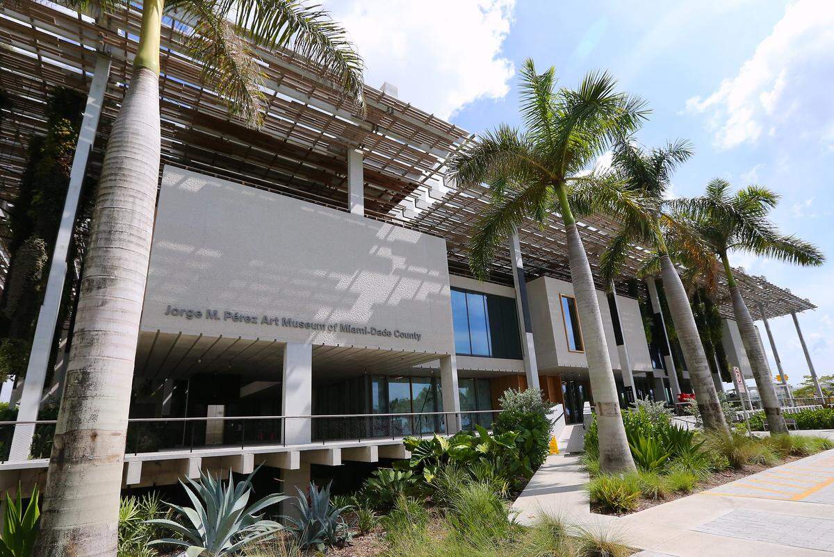 A view of the Perez Art Museum (PAMM) on Wednesday, July 15, 2015 in Miami.