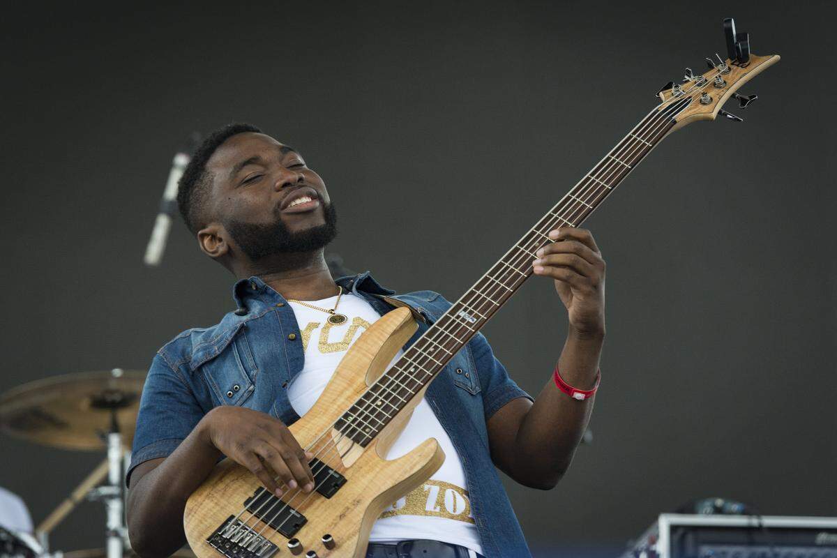 A group performs at the Haitian Compas Festival at Mana Wynwood on May 19, 2018. Fans of Haitian music refused to let South Florida's wet weather prevent them from attending the Haitian Compas Festival Saturday at Mana Wynwood in Miami. The premier showcase for Haitian music and culture in the United States, the festival is celebrating 20 years.