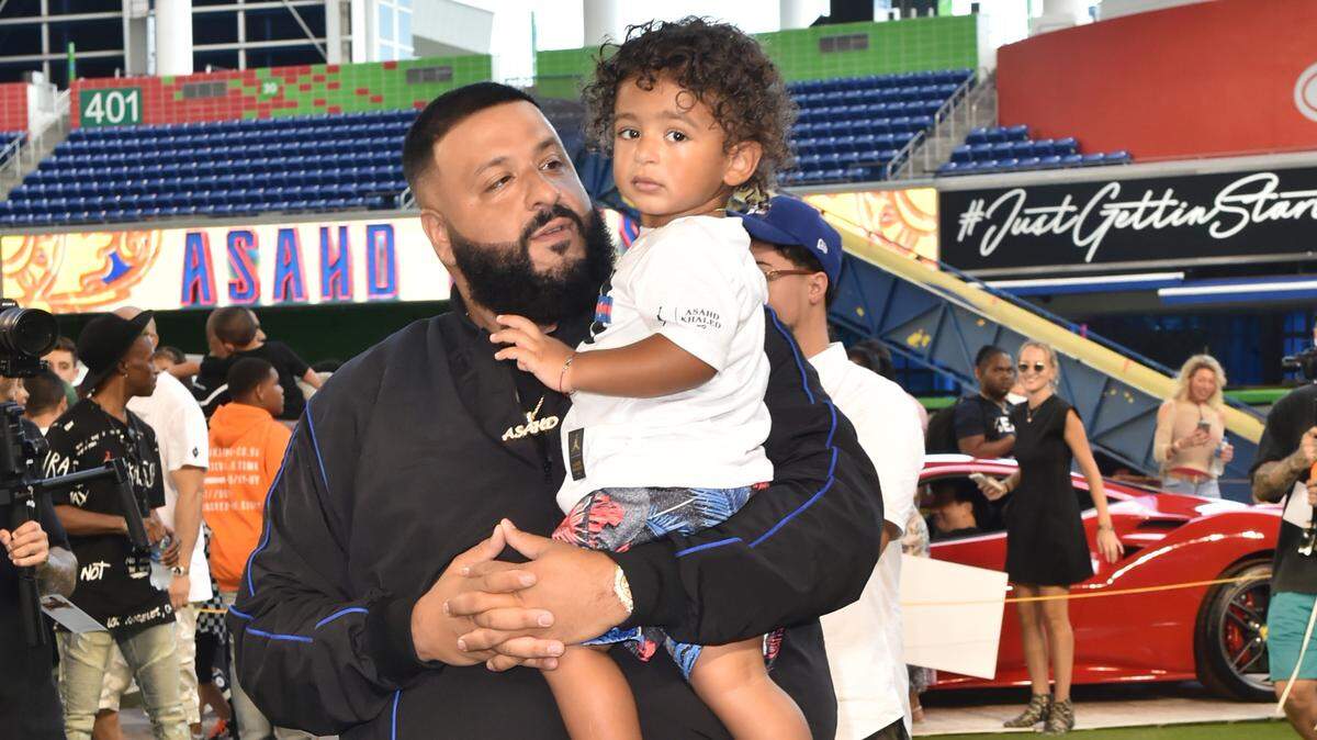 DJ Khaled hosted an over-the-top birthday party for his son, Asahd at Marlins Park.