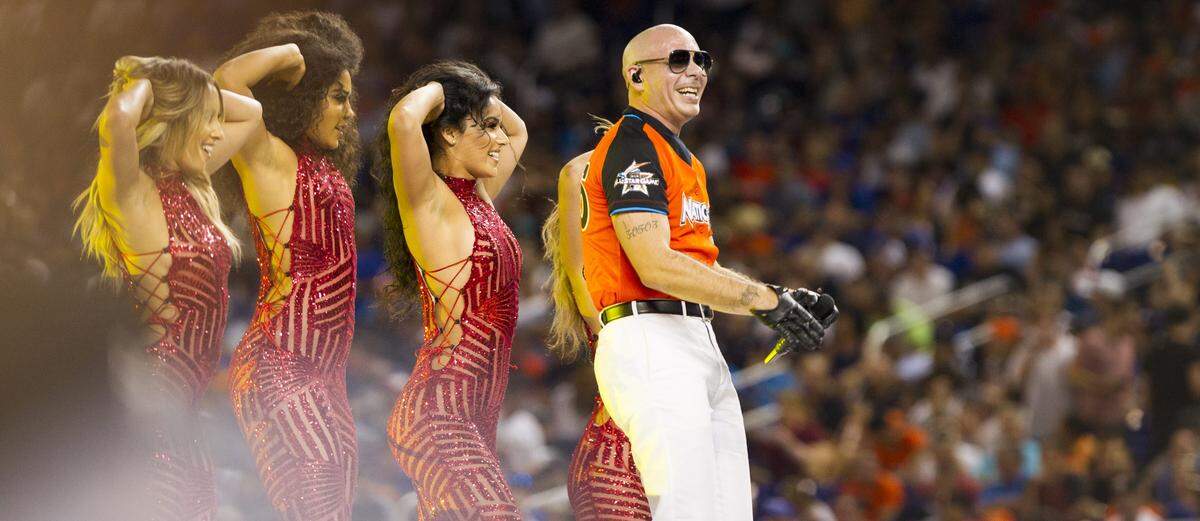 Pitbull has never had any labor disputes with his back up dancers.