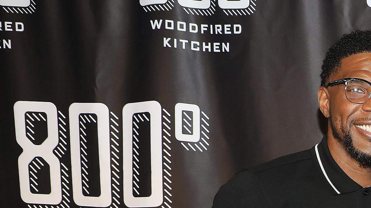 AVENTURA, FL - SEPTEMBER 13:  Udonis Haslem and Dwyane Wade attend a VIP Opening Party For Their New Restaurant, 800 Woodfired Kitchen on September 13, 2018 in Aventura, Florida.  (Photo by Alexander Tamargo/Getty Images for 800 Woodfired Kitchen)
