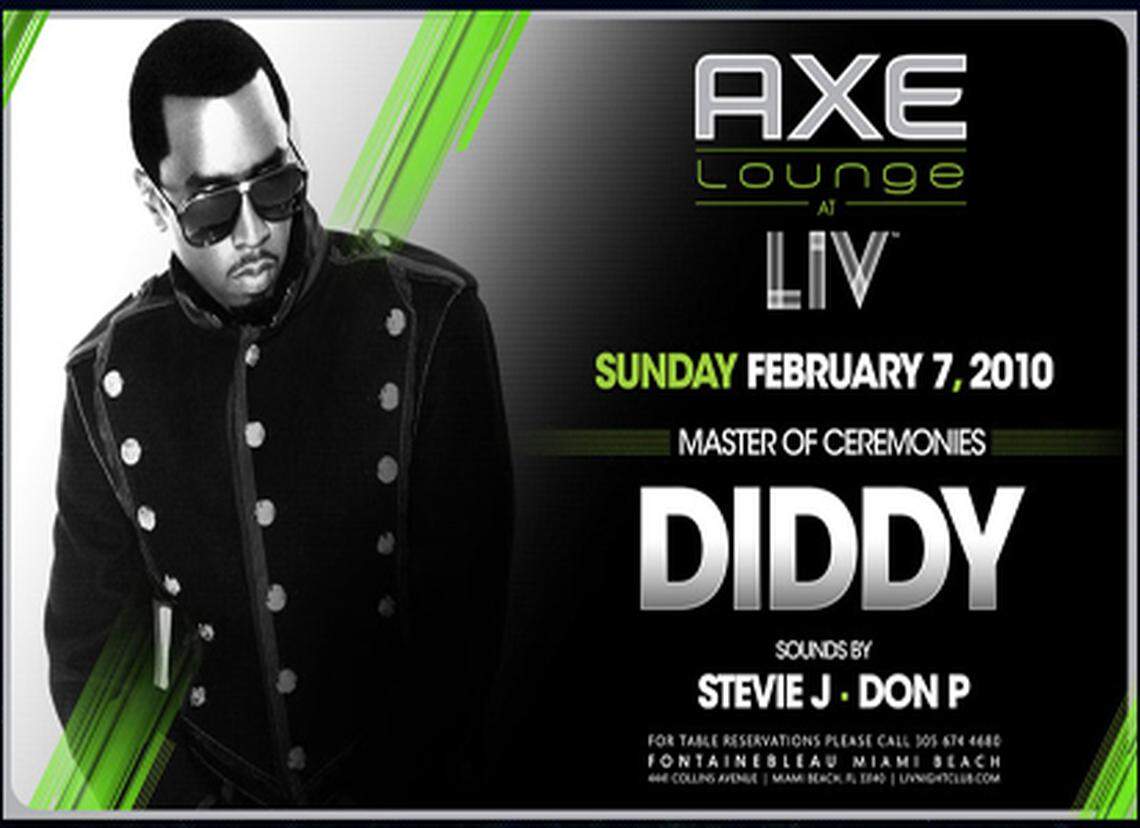 Diddy, Daddy, Puffy doing his thing at Story