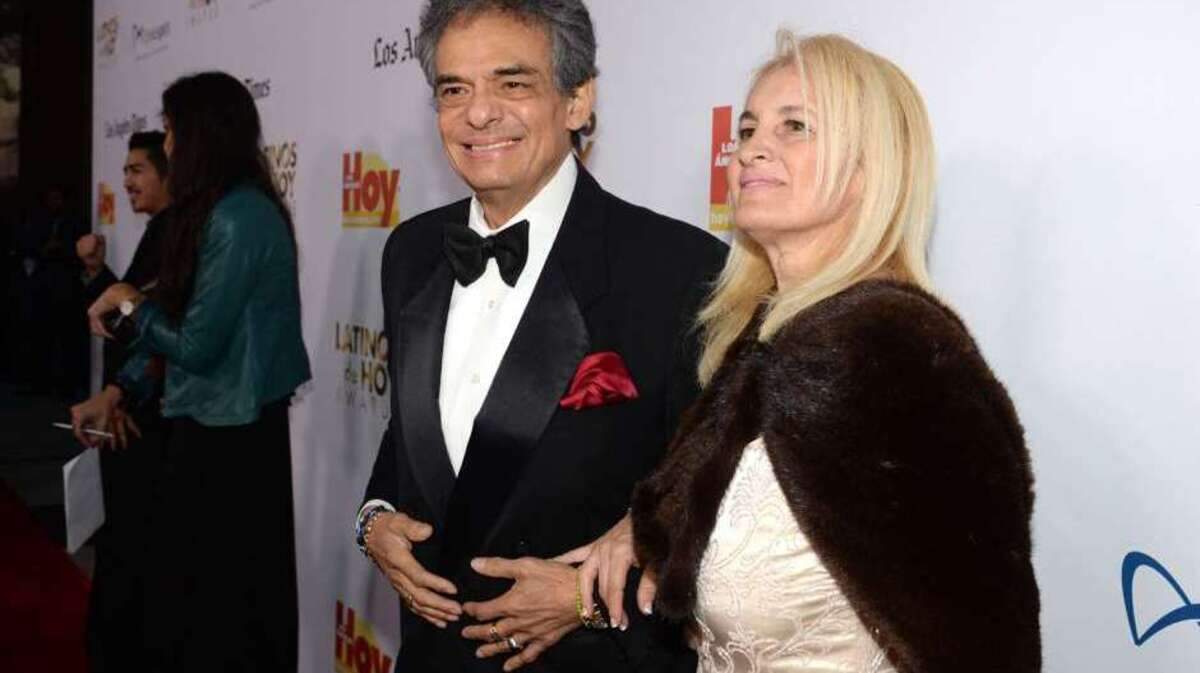 Jose Jose with his wife Sara Salazar