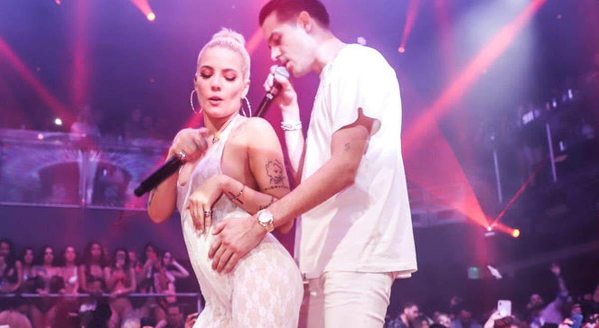 G-Eazy Surprise Guest With Halsey Live Performance At E11EVEN Miam