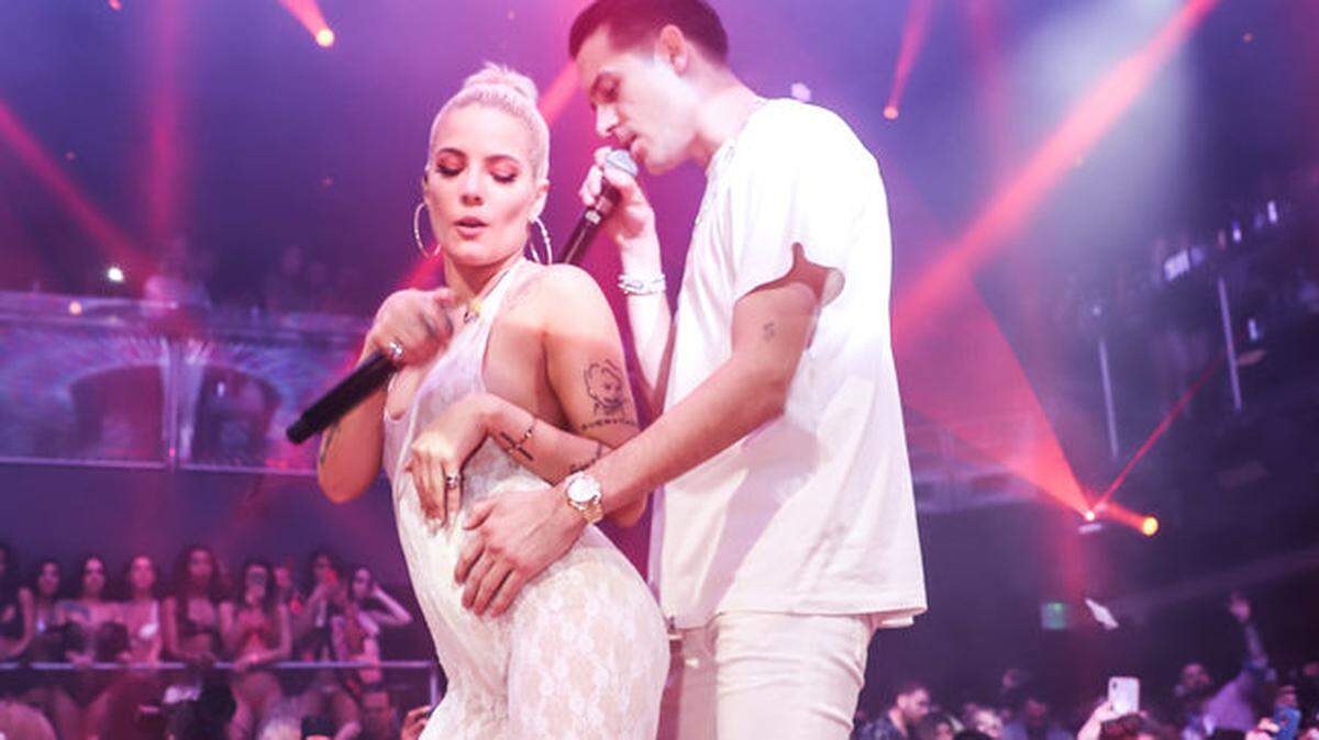 G-Eazy Surprise Guest With Halsey Live Performance At E11EVEN Miam