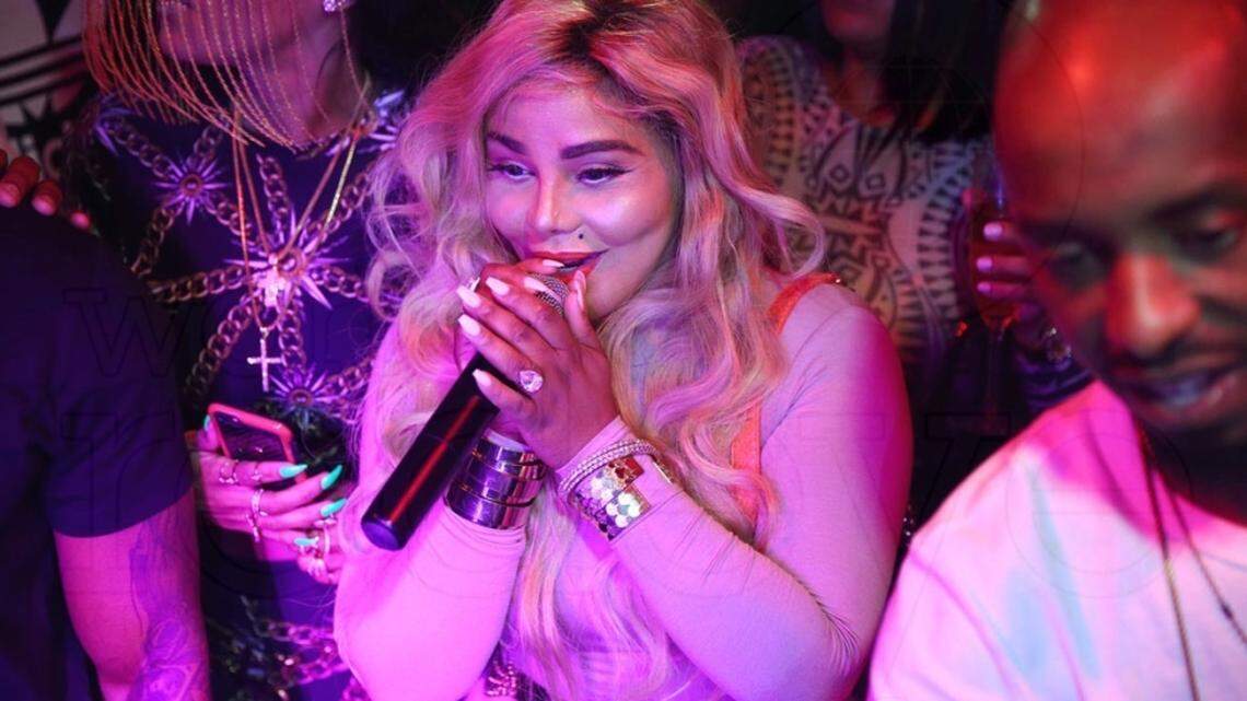 Lil Kim at Story -- World Red Eye