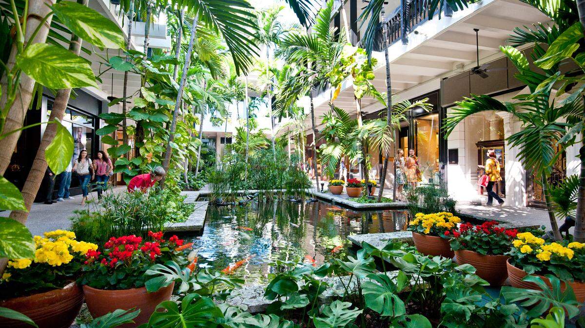 The lavish al fresco Bal Harbour Shops