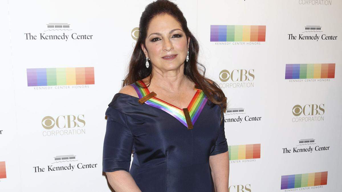 2017 Kennedy Center Honoree Gloria Estefan attends the 40th Annual Kennedy Center Honors at The Kennedy Center on Sunday, Dec. 3, 2017, in Washington.