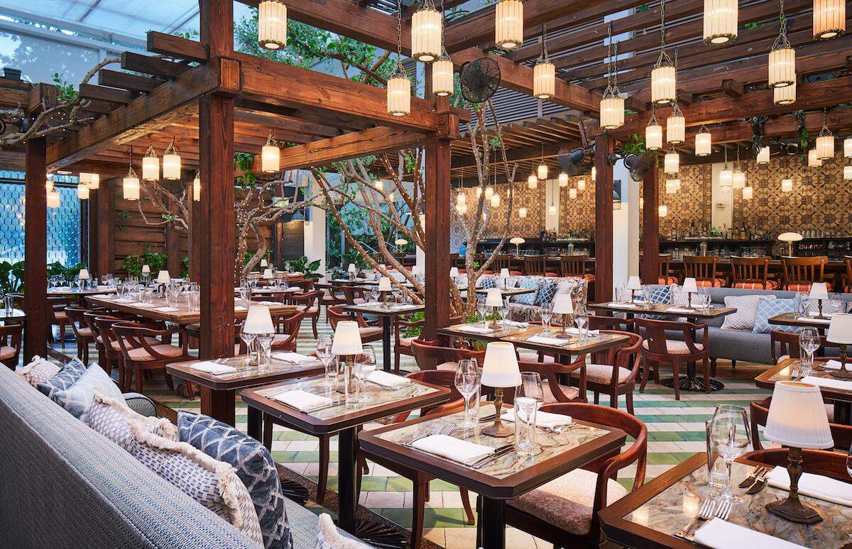 We love aperitivo hour at Soho Beach House
