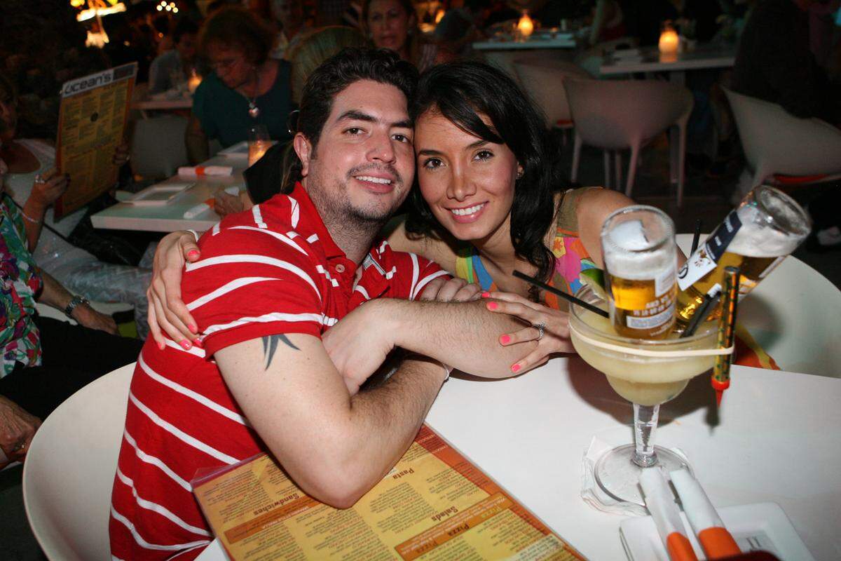 Anibal Roa andSilvana Delgado are about to tackle The Famous Bulldog at Ocean's Ten.