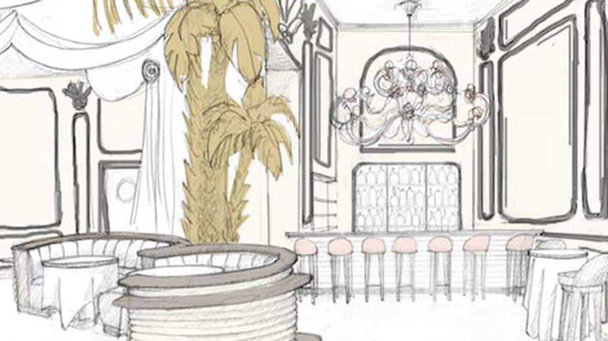 Rendering by renowned artist Happy Menocal