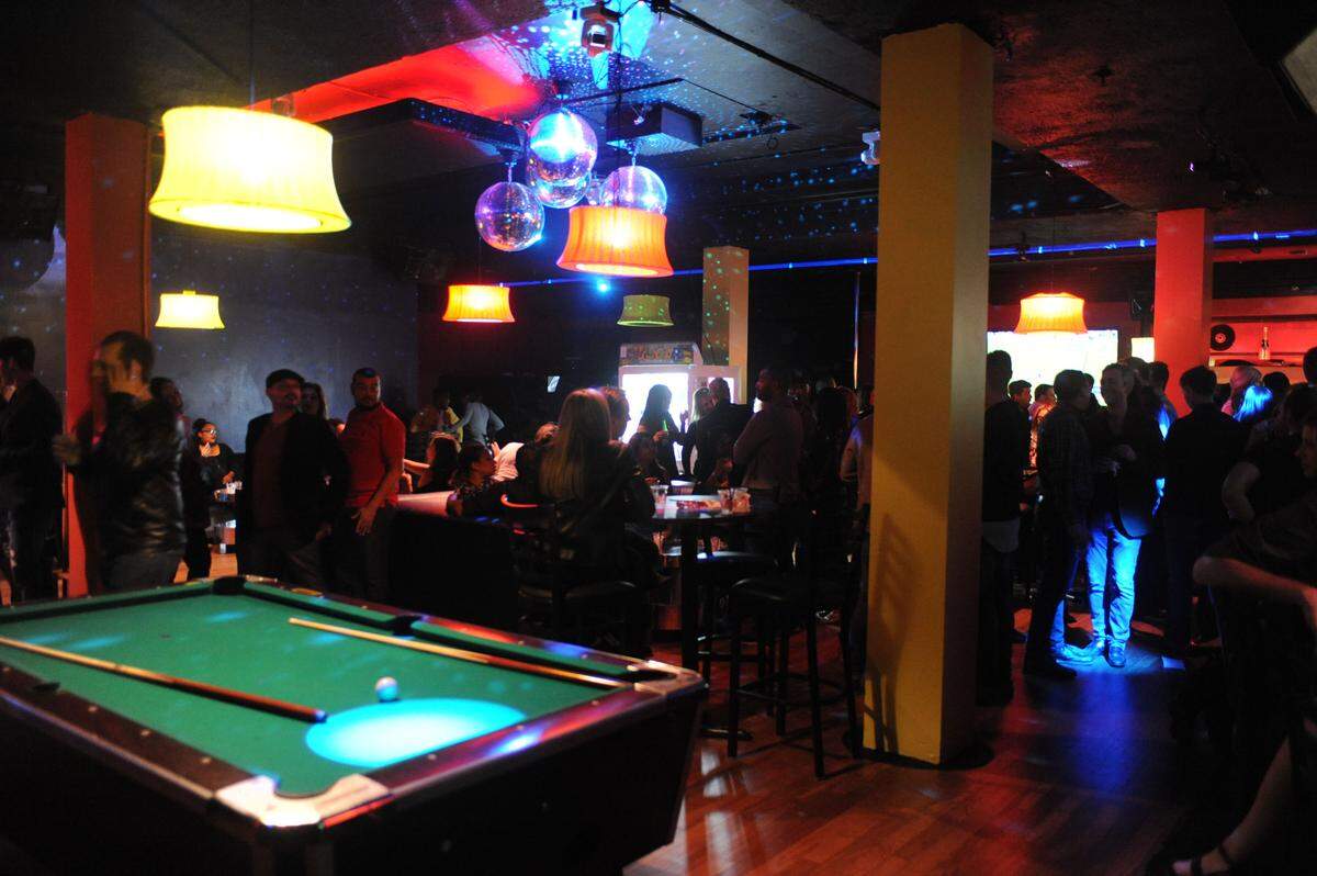 The Bar Lounge area of Copa Room.