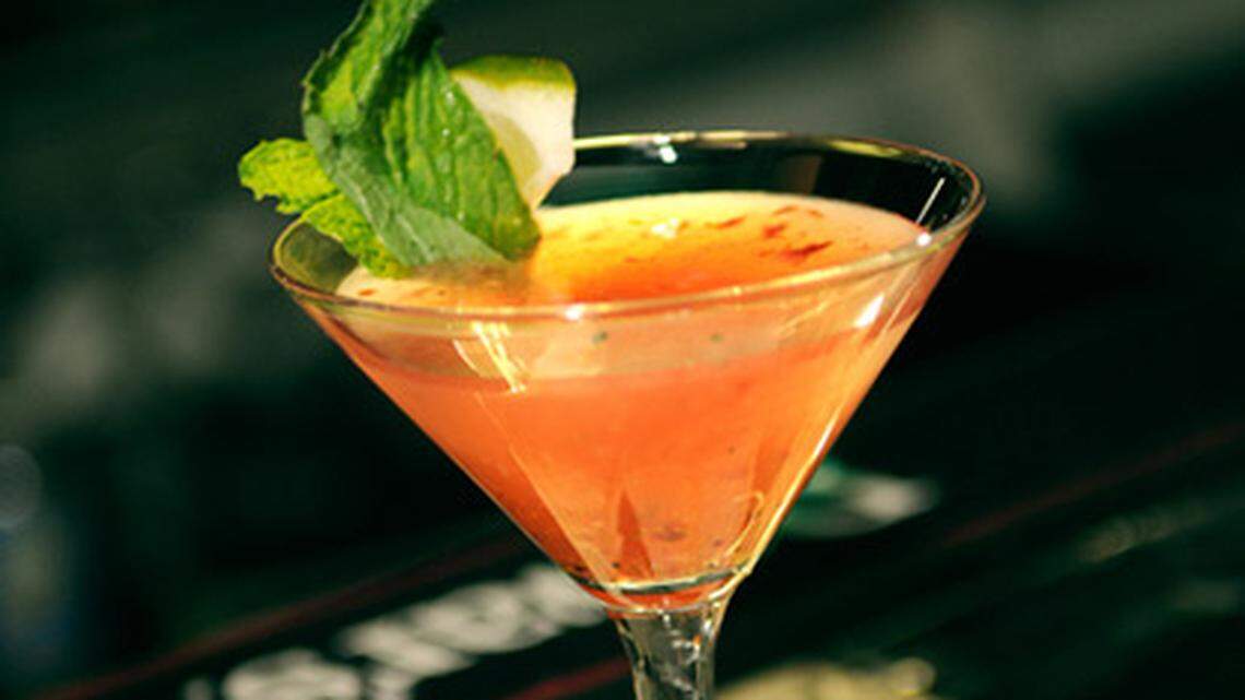 Bova Prime Brazilian Breeze Martini.