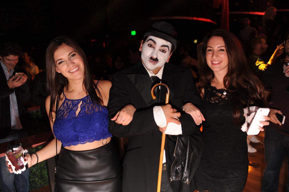 A performer from the cast at Copa Room