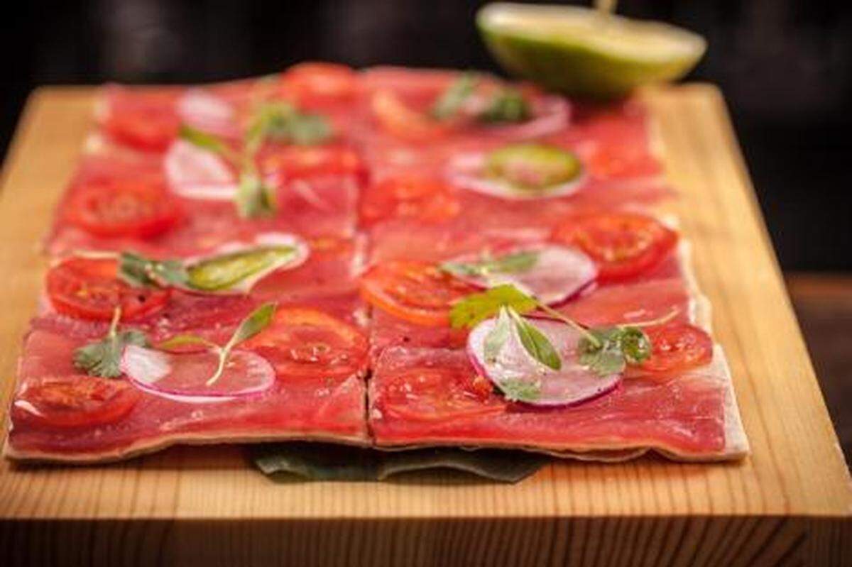 Crispy Tuna Tart