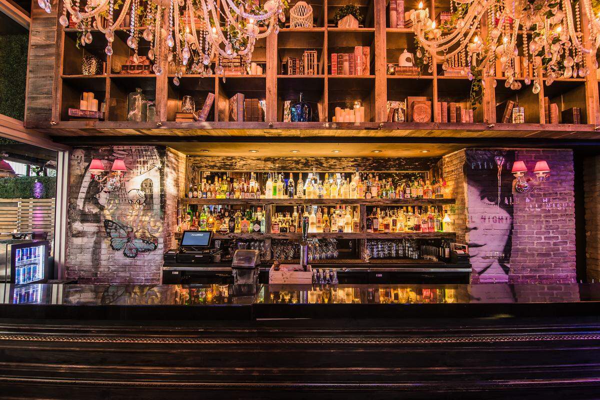 Interiors of Barsecco, located in Brickell