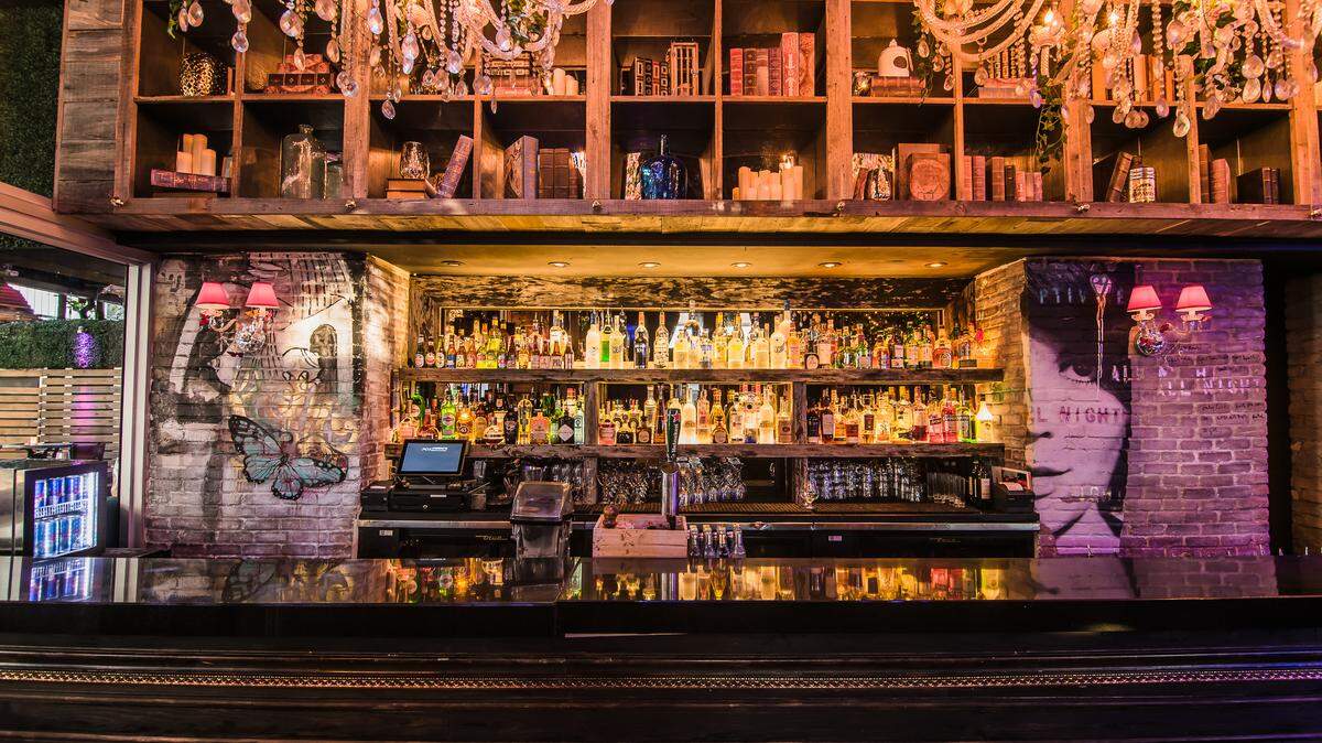 Interiors of Barsecco, located in Brickell
