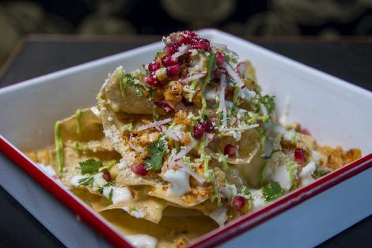 Cauliflower nachos at Sweet Liberty