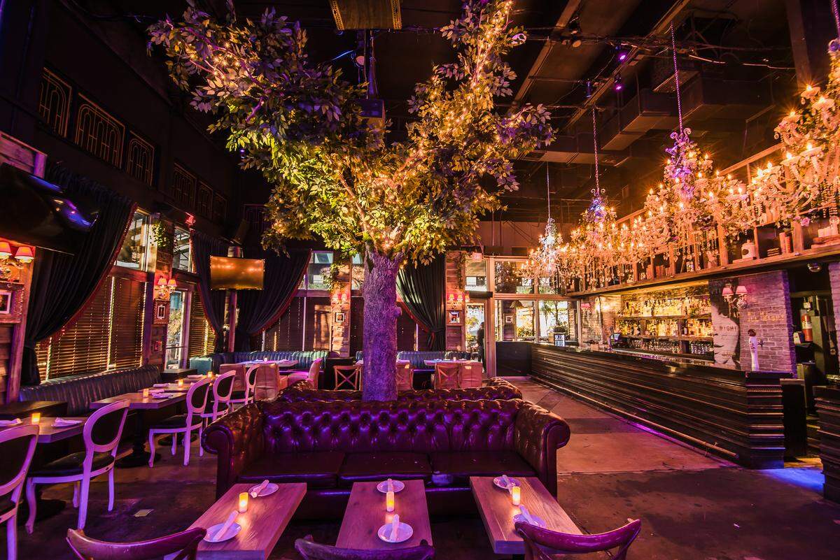 Interiors of Barsecco, located in Brickell