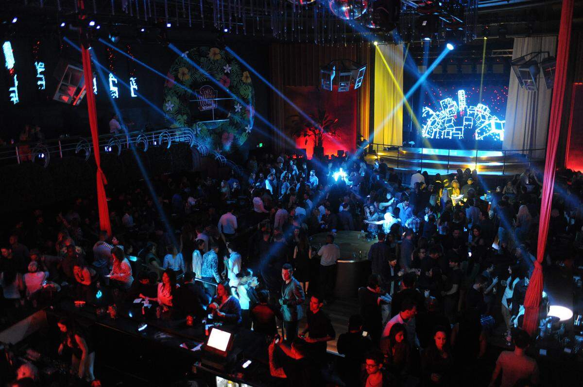 The ambience at Copa Room.