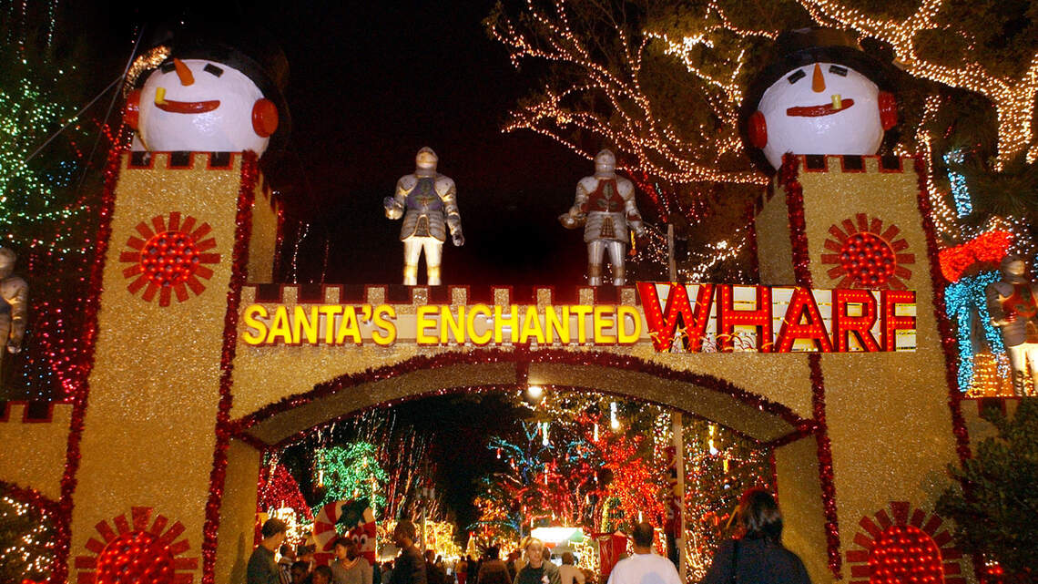 Forget fitness and farmers markets. Tropical Park needs Santa’s Enchanted Wharf
