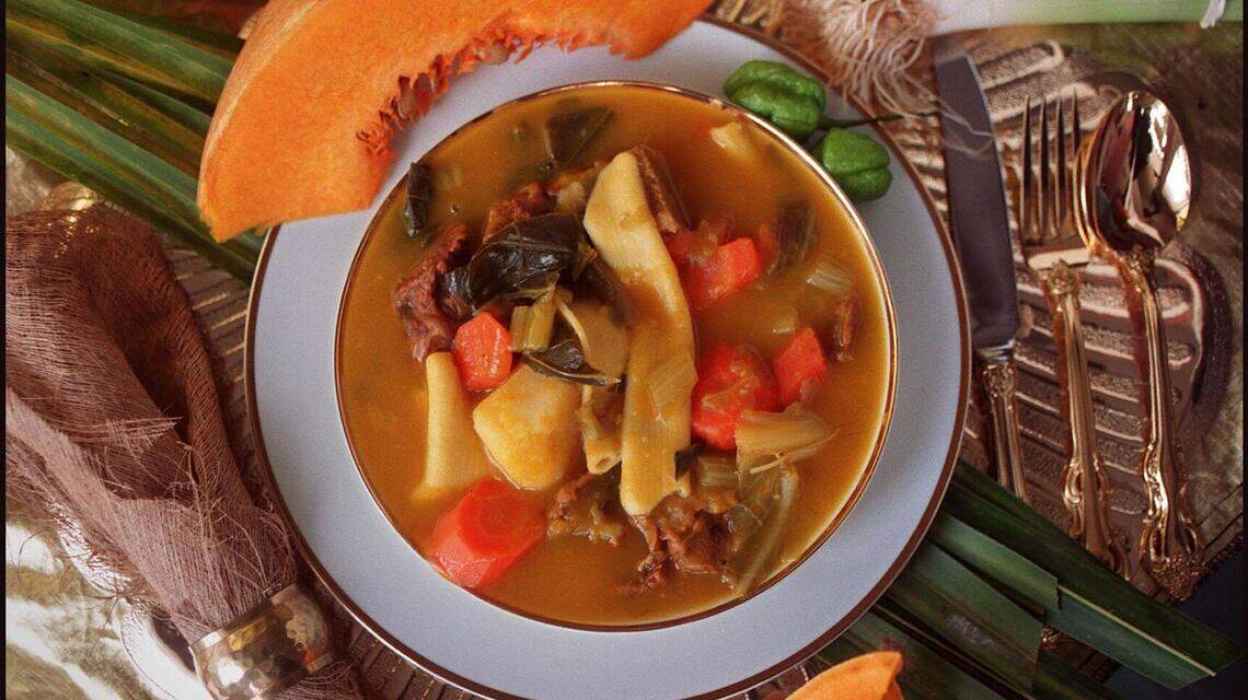 We shared stories over Haitian pumpkin soup and became friends. We need to do this more