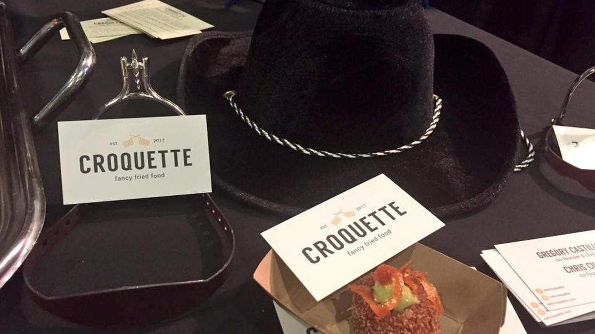 Croquette's creation was deemed the People's Choice at Croquetapalooza Aug. 25. The team flew in from Dallas, where they have a farmers market stand.