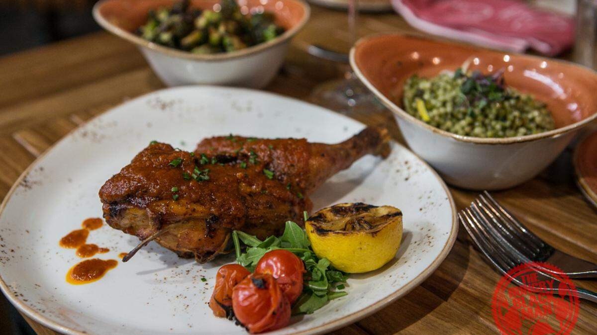 The peri-peri chicken at Big Easy is just one of the authentically South African dishes.