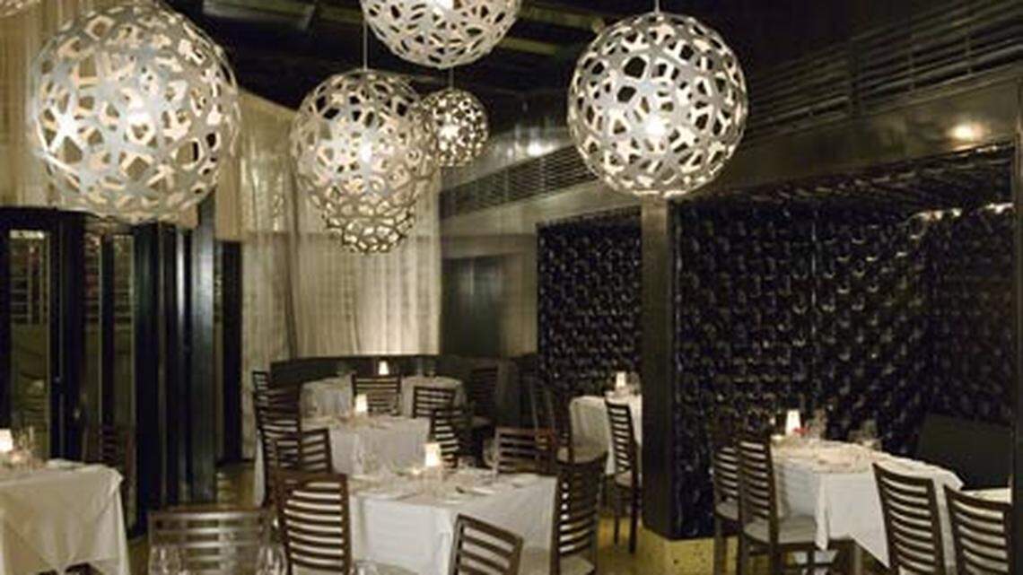 Subterranean swank at Joley, a scene-y new restaurant in the Astor Hotel. Photo courtesy of the restaurant.