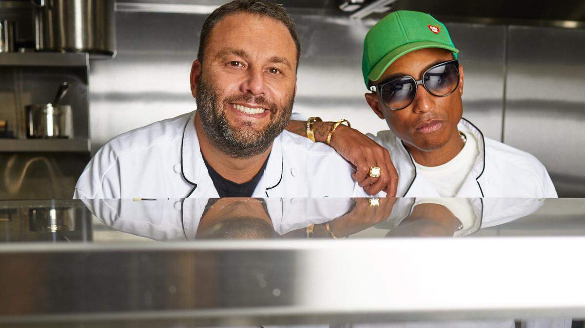 Dave Grutman and Pharell collaborate on Swan.