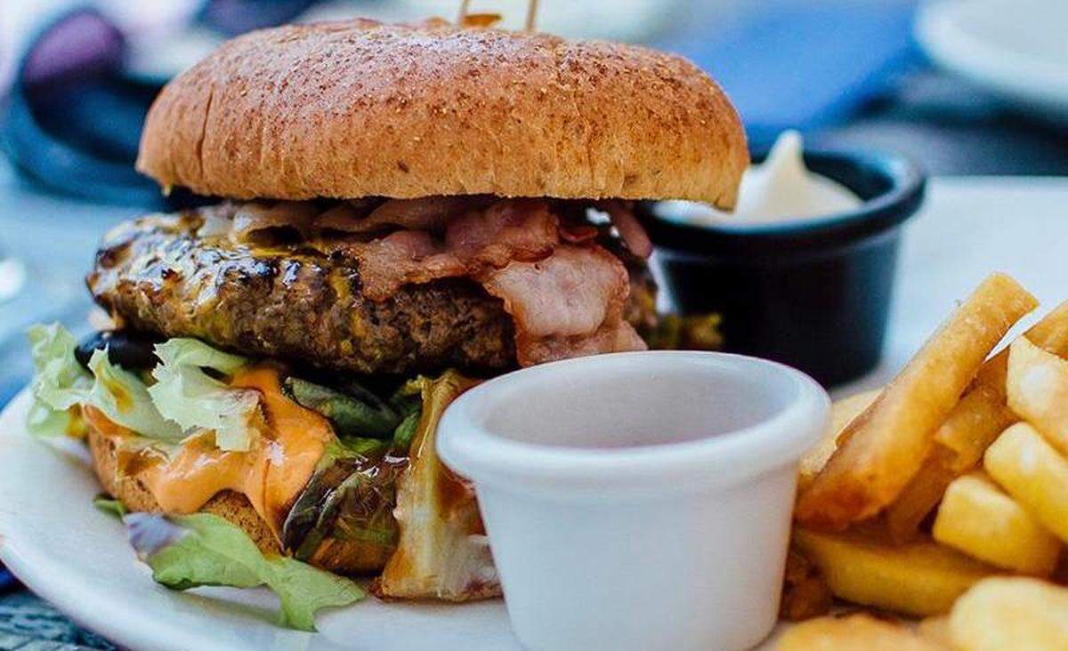 Zee Burger at Chez Georges